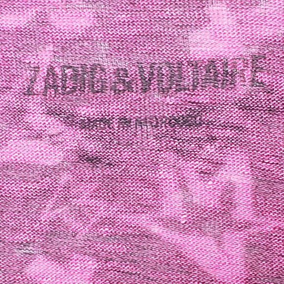 Zadig & Voltaire Aretha Short Sleeve Linen Top - Picture 5 of 10